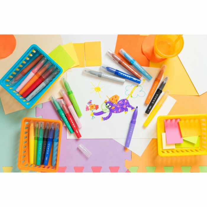 Kit de Dessin Bic 517250 Multicouleur (12 Unités) 1