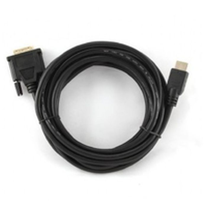 Adaptateur HDMI vers DVI GEMBIRD 5m, HDMI/DVI, M/M Noir 5 m 5