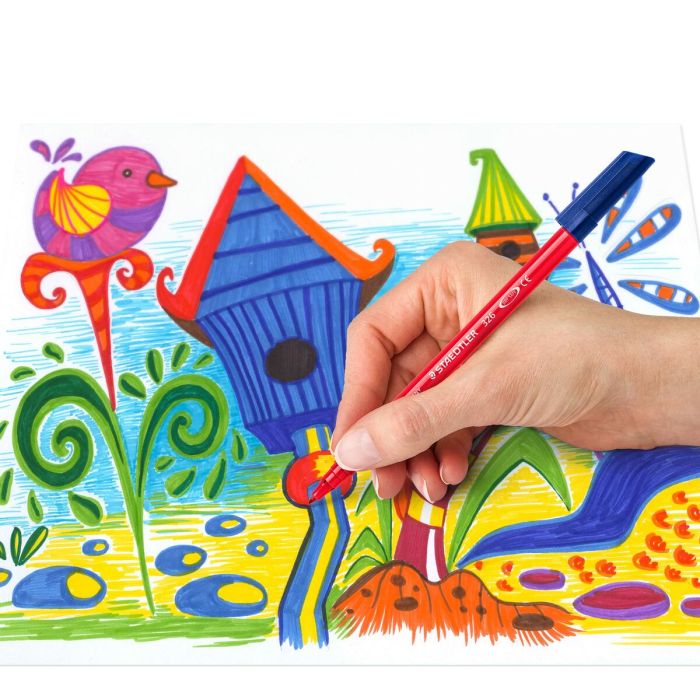 Feutres Staedtler Noris Club Rouge (10 Unités) 2