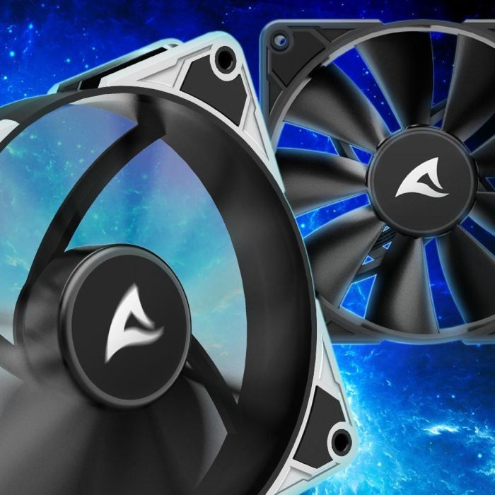 120mm Sharkoon SilentStorm BW120 PWM Fan (120 mm) 2