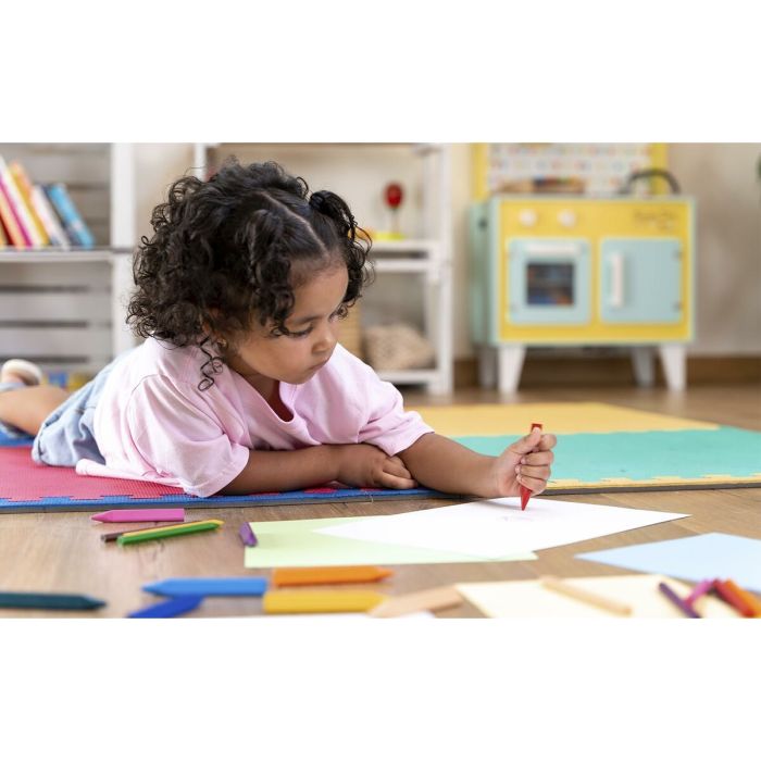 Crayons gras de couleur Jovi 989 Jaune 25 Pièces 3 Crayons gras de couleur Jovi 989 Jaune 25 Pièces 3