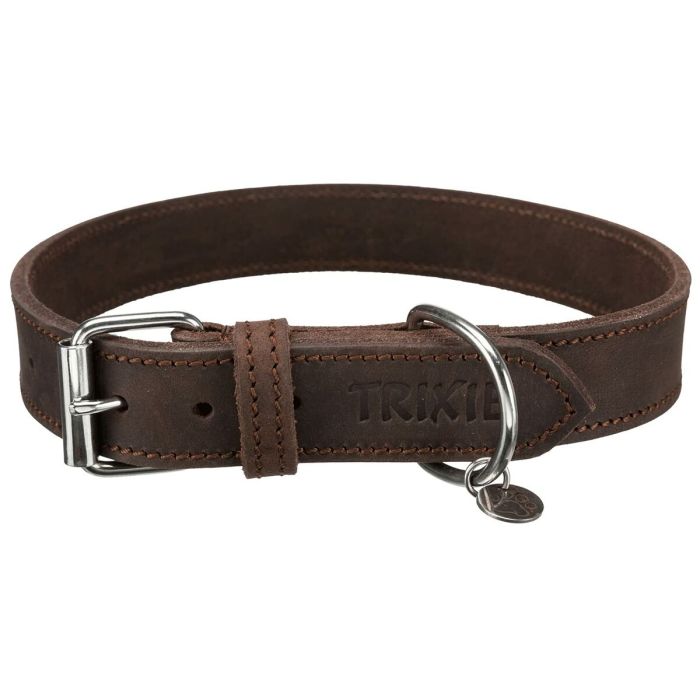 Collier pour Chien Trixie Rustic Brun foncé L 48-56 cm 0 Collier pour Chien Trixie Rustic Brun foncé L 48-56 cm 0