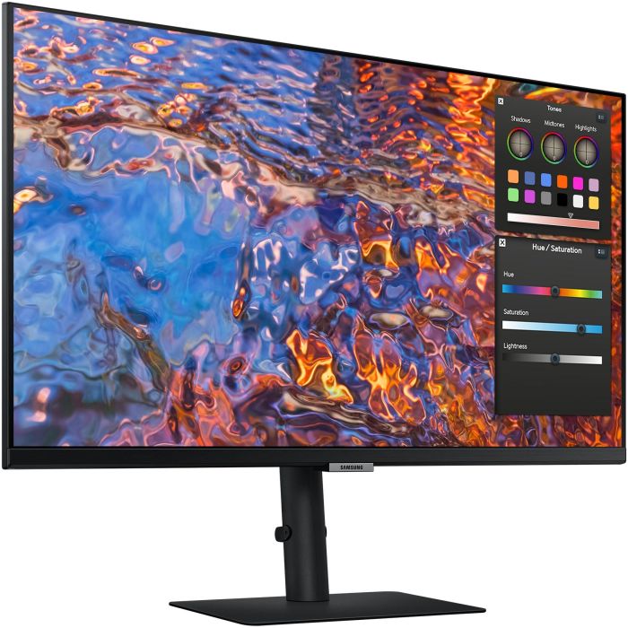 68,6cm/27'' (3840x2160) Samsung S27B800PXP 16:9 5ms IPS HDMI DisplayPort USB-C VESA Pivot 4K Black 14