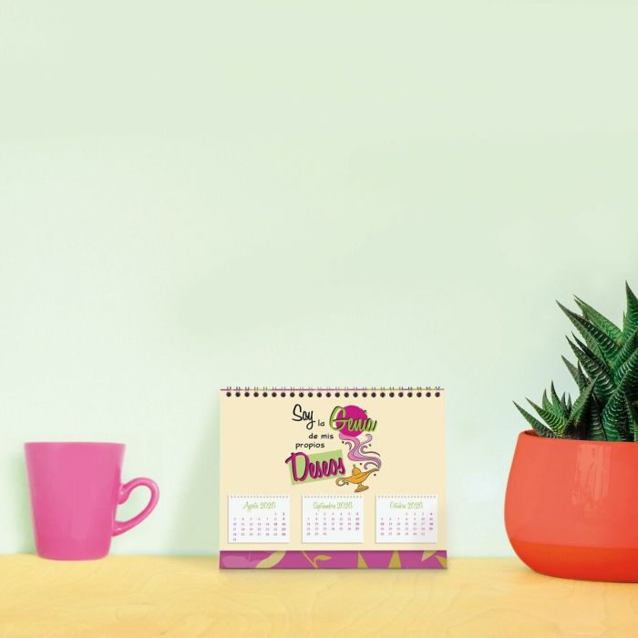 Calendrier de bureau Finocam Multicouleur Papier 21 x 15 cm 1