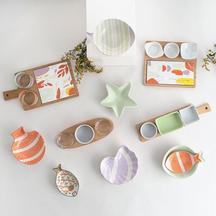 Bol Quid Kaleido Vert Céramique Étoile 16 x 16 x 3,5 cm (4 Unités) 2 Bol Quid Kaleido Vert Céramique Étoile 16 x 16 x 3,5 cm (4 Unités) 2