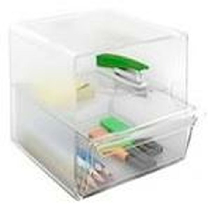 Organisateur polyvalent Archivo 2000 Transparent 19 x 15 x 15 cm 1