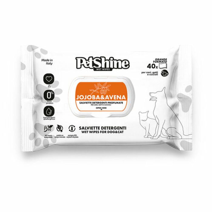 Lingettes humides pour animaux domestiques Trixie 40 Unités 1