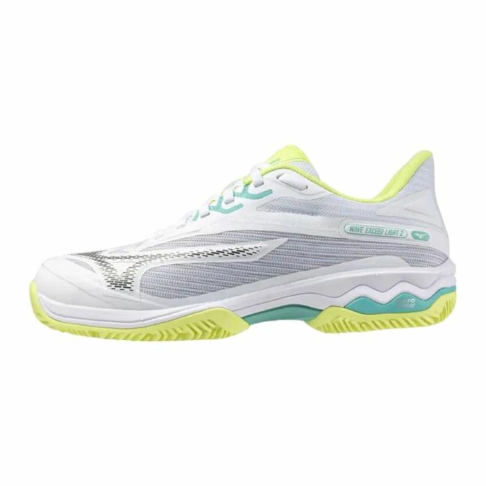 Chaussures de Padel pour Adultes Mizuno Wave Exceed Light 2 Cc Blanc 4