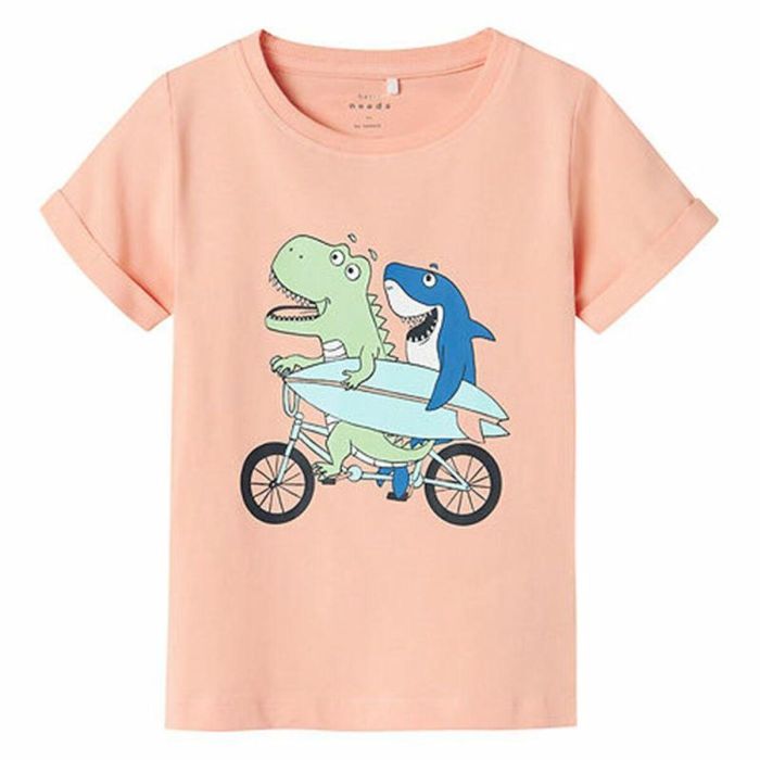 T shirt à manches courtes Enfant Name It Nmmvux