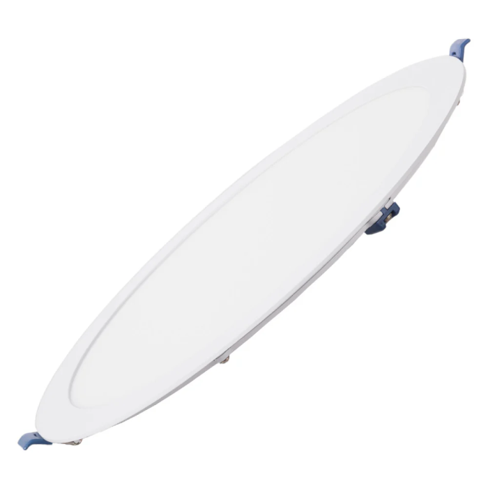 Plaque LED Circulaire 24W 2585 Lm Driver Lifud Flicker Free IP20 30 000H Blanc Froid 6000K Aluminium [WR-AYRR-24-CW] 0