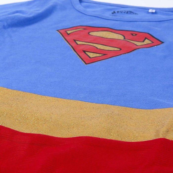 Robe Superman Bleu Rouge 1 Robe Superman Bleu Rouge 1