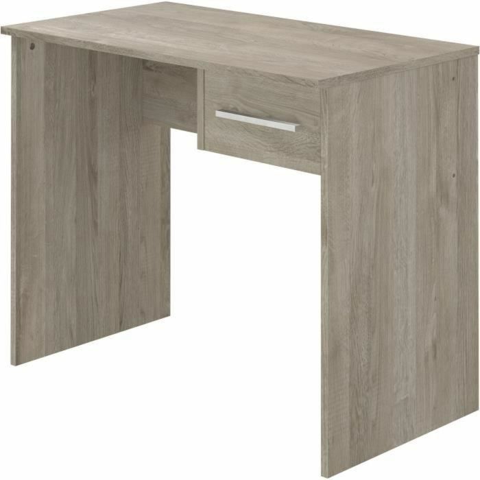 Bureau Marron Chêne Mélamine 90 x 50 x 74 cm 4