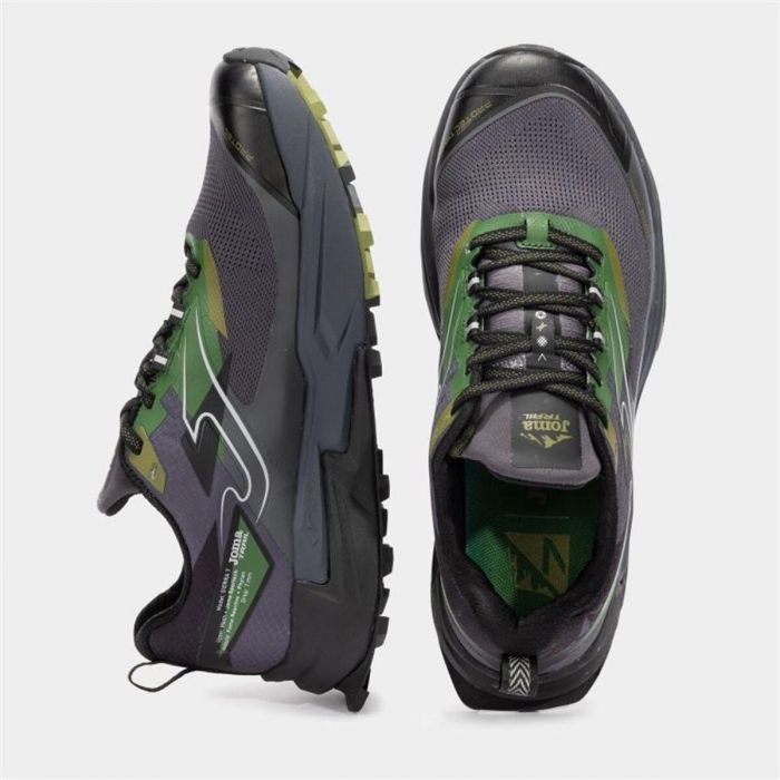 Chaussures de trail pour homme (course en montagne) Joma Sport Sierra 2522 Gris foncé S 2