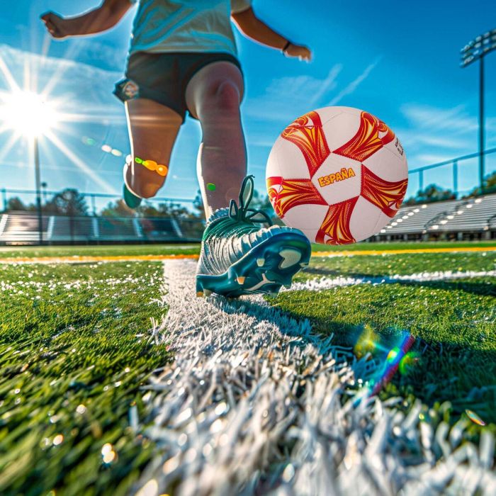 Ballon de Football John Toys España Taille 5 22 x 22 x 22 cm 12 Unités 5
