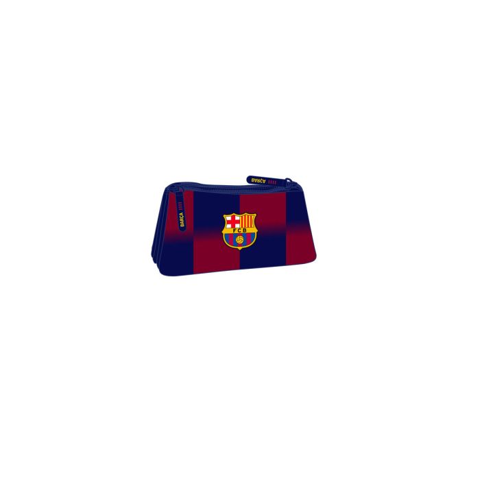 Nécessaire de Voyage F.C. Barcelona Bleu Bordeaux Sportif 22 x 10 x 8 cm