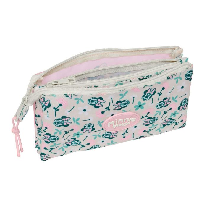 Fourre-tout Minnie Mouse Minty Rose 22 x 12 x 3 cm 1