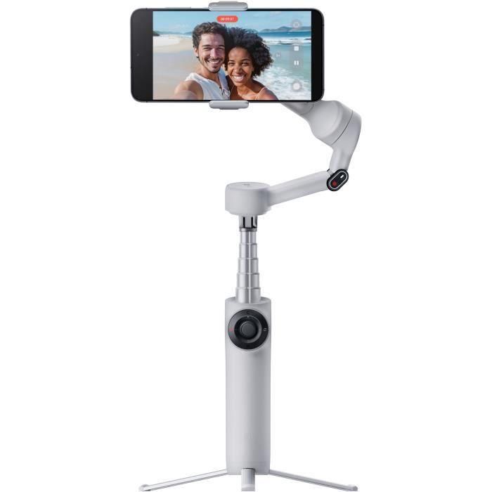 Stabilisateur smartphone - INSTA360 - Flow 2 - Suivi panoramique 360° - Autonomie 10h - Gris 0 Stabilisateur smartphone - INSTA360 - Flow 2 - Suivi panoramique 360° - Autonomie 10h - Gris 0