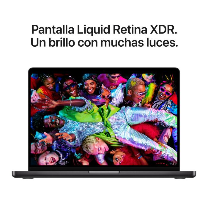 Ordinateur Portable Apple MDE34Y/A 14" 24 GB RAM 1 TB SSD 3