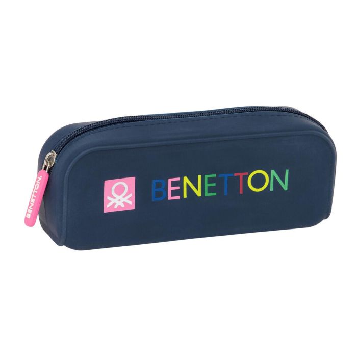 Fourre-tout Benetton Damero Blue marine 18.5 x 7.5 x 5.5 cm 0 Fourre-tout Benetton Damero Blue marine 18.5 x 7.5 x 5.5 cm 0