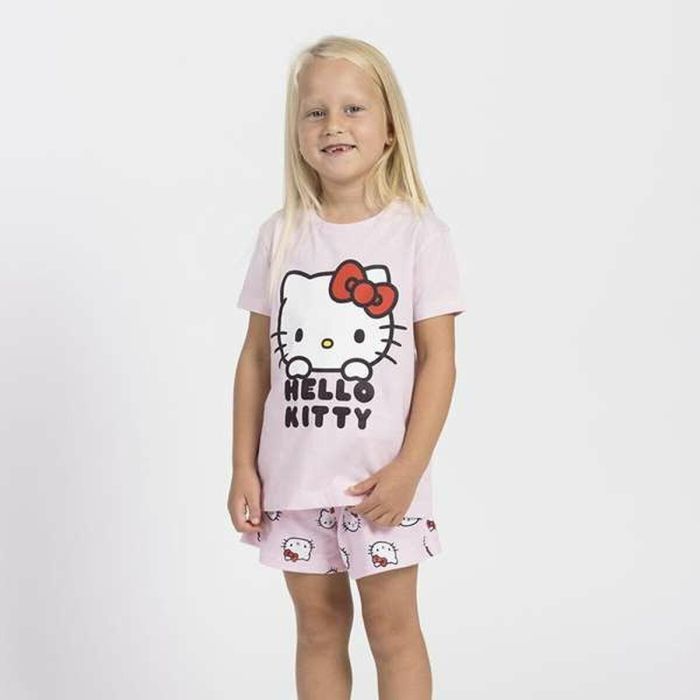 Pyjama Enfant Hello Kitty Rose 2 Pyjama Enfant Hello Kitty Rose 2