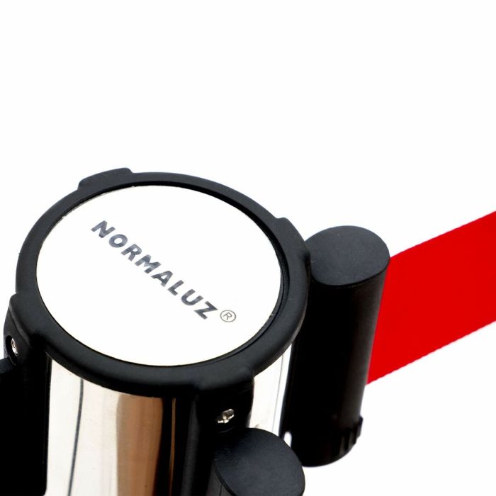 Séparateur NMZ Extensible Rouge Argenté Acier inoxydable 2 m 2