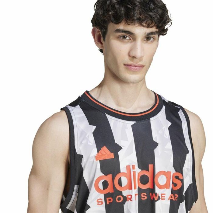 Débardeur Homme Adidas House Of Tiro Tank Top Blanc Noir 1