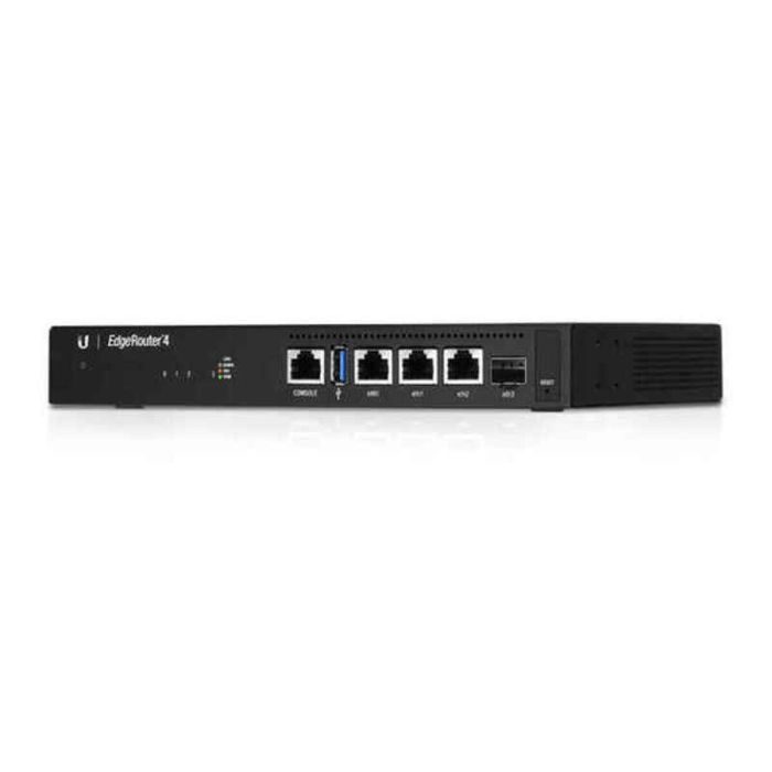 Ubiquiti ER-4 Routeur Gigabit Ethernet 3 Ports LAN Noir