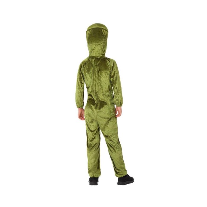 Déguisement Cocodrilo Enfant Unisex - Costume Complet Vert Crocodile avec Cagoule - Taille 7-9 Ans - Polyester - Fête Carnaval