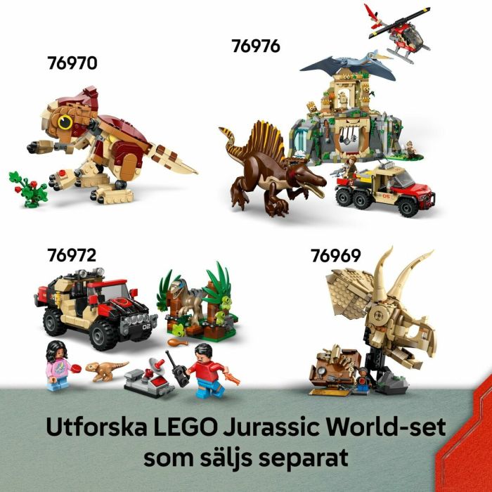 Set de construction Lego JURASSIC WORLD 76973 Raptor & Titanosaurus Tracking Mission 17