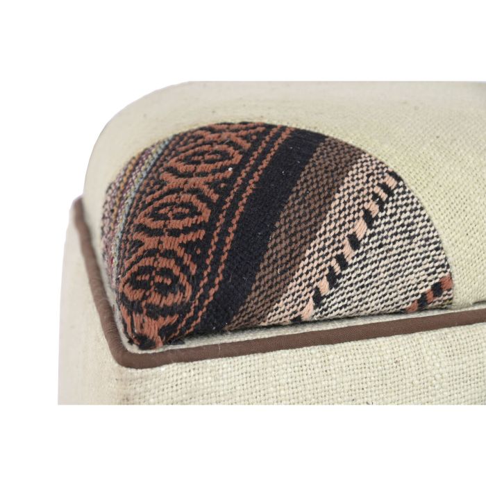 Repose-pied Home ESPRIT 40 x 40 x 45 cm 6 Repose-pied Home ESPRIT 40 x 40 x 45 cm 6