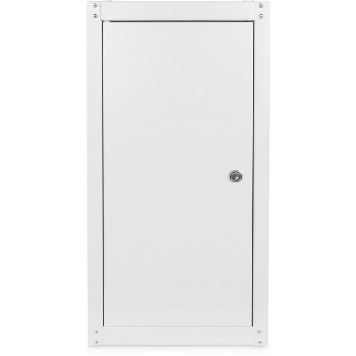 PC Schrank für Computergehäuse Glastür Digitus. inkl. Lüfter und Castorgruppe. Farbe Grau RAL 7035 9