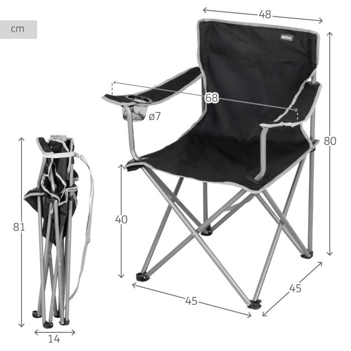 Tabouret Pliant Aktive (4 Unités) 3 Tabouret Pliant Aktive (4 Unités) 3