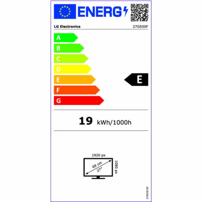 Monitor Gaming LG 27GS50F-B 27" Full HD 2