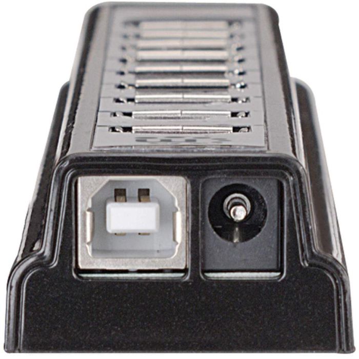 MANHATTAN USB-HUB 10-Port USB 2.0 Desktop Hub schwarz 4