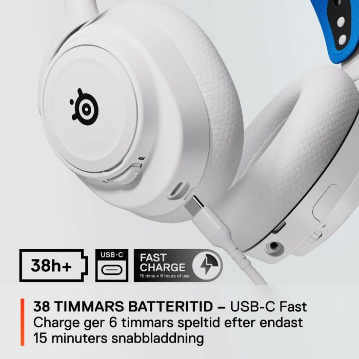 Casques avec Microphone SteelSeries Arctis Nova 7P Blanc 29