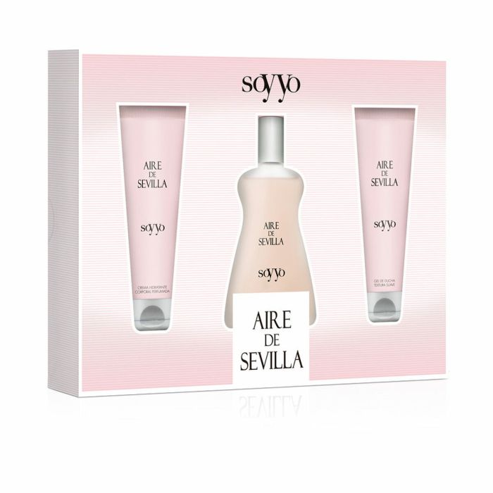 Aire Sevilla Soy Me Coffret 3 pièces Femme Eau de Toilette 100ml + Gel Douche 100ml + Lotion Corps 100ml