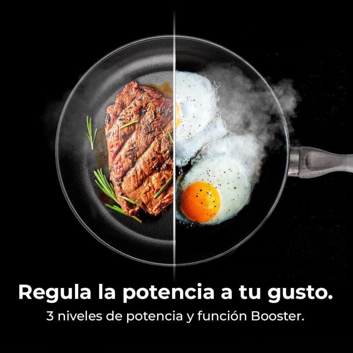 Hotte Conventionnelle Cecotec 60 cm Bolero Flux TT 605500 Verre noire A++ cristal 15