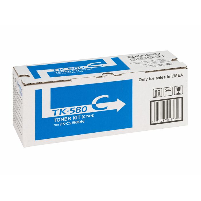 Toner original Kyocera TK-580C Cyan 3