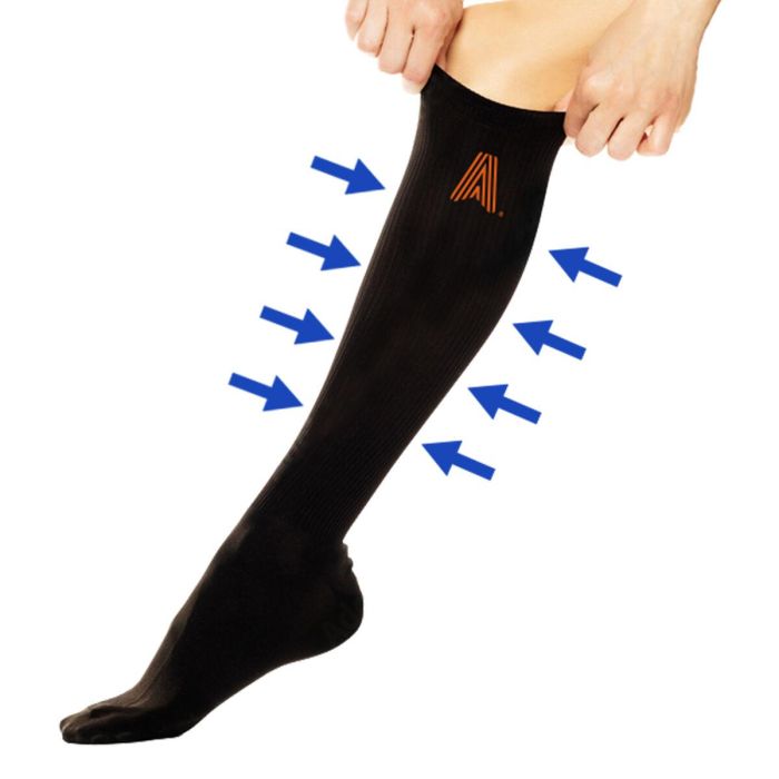 Chaussettes de Contention Scape Travel Noir 5 Chaussettes de Contention Scape Travel Noir 5