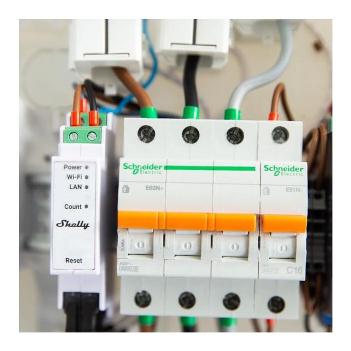 Shelly Relais "Pro 3EM 120A" WLAN LAN Stromzähler Inkl. 3x 120A Klemmen Messfunktion BT DIN-Rail 3 Shelly Relais "Pro 3EM 120A" WLAN LAN Stromzähler Inkl. 3x 120A Klemmen Messfunktion BT DIN-Rail 3