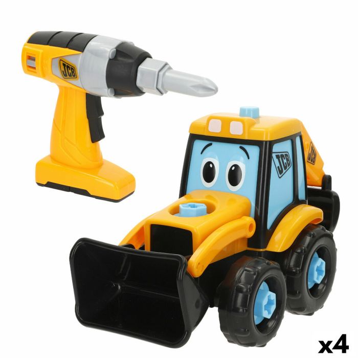 Camion avec Pelleteuse Teamsterz 31 X 18 X 15 CM (4 Unités)