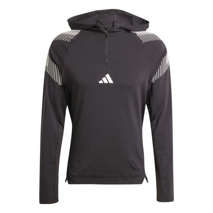 Sweat à capuche homme Adidas Ps Quarter Zip Noir