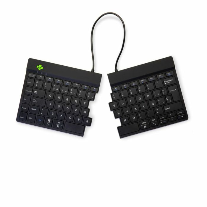 clavier et souris R-Go RGOSBESWLBL Noir Espagnol QWERTY 3