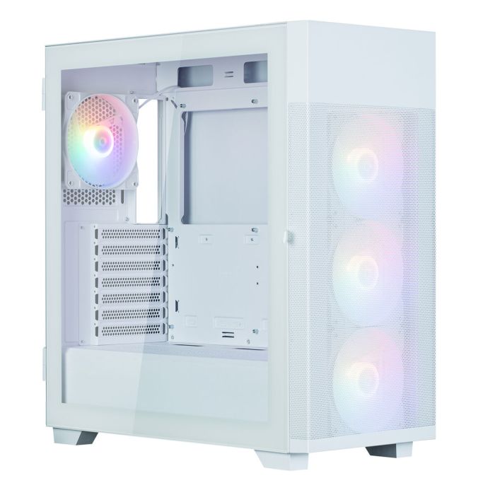 Boîtier ATX semi-tour Zalman S5 NEO WHITE Blanc 1