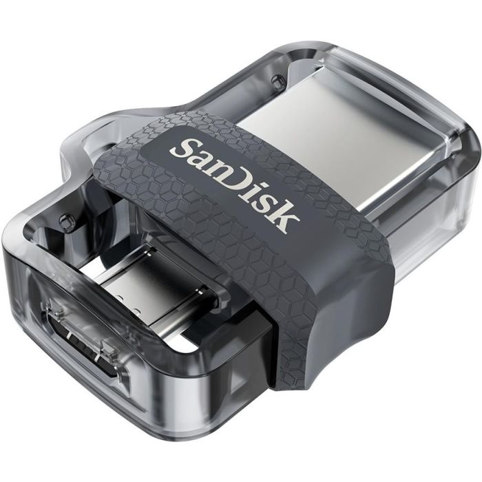 STICK 64GB Sandisk Ultra Dual USB3.0/microUSB 150MB/s Grey 2
