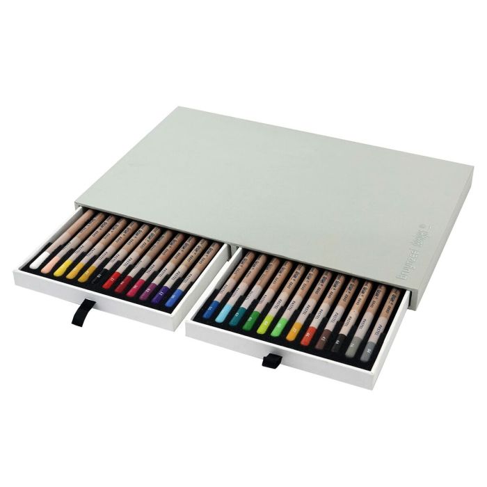 Crayon pastel Bruynzeel Design 24 Pièces Coffret Multicouleur 2
