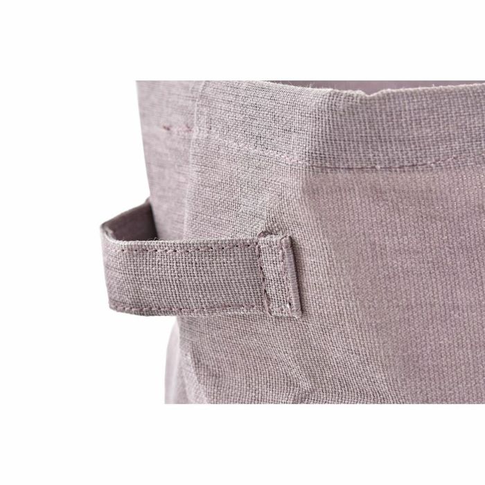 Panier DKD Home Decor Jaune Bleu Bordeaux Toile Moderne 20 x 16 x 15 cm (3 Unités) 3