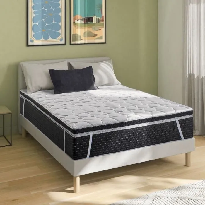 Deko Dream Protège-matelas 160x200 cm - 7 cm - Microfibres - Référence 130095710 2 Deko Dream Protège-matelas 160x200 cm - 7 cm - Microfibres - Référence 130095710 2