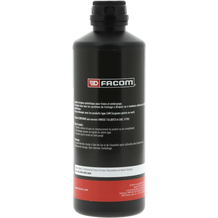 Liquide de frein DOT3 - FACOM - 500 ml 5 Liquide de frein DOT3 - FACOM - 500 ml 5