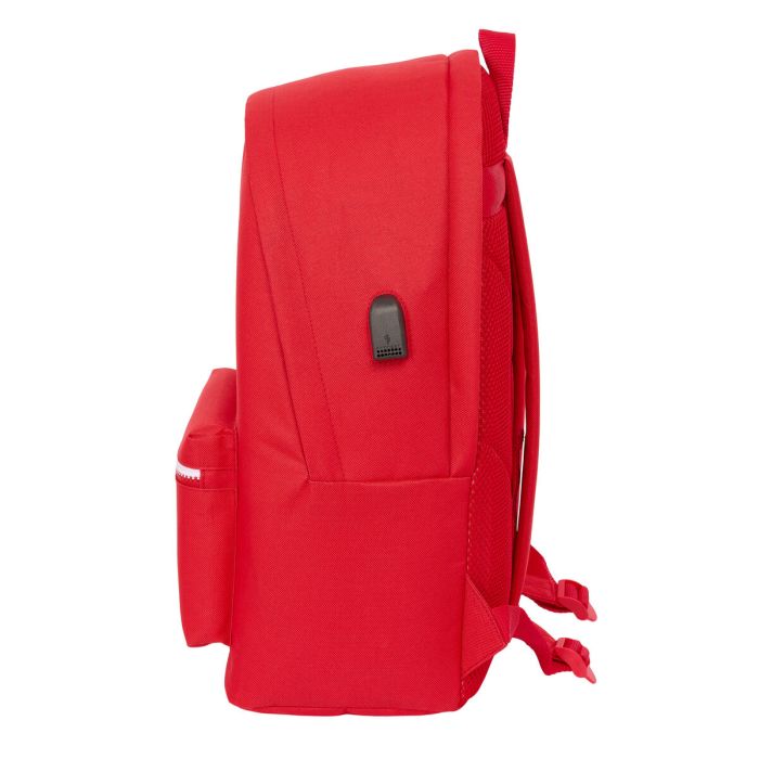 Sac à Dos pour Portable et Tablette avec Sortie USB Sevilla Fútbol Club Rouge 31 x 44 x 18 cm 2 Sac à Dos pour Portable et Tablette avec Sortie USB Sevilla Fútbol Club Rouge 31 x 44 x 18 cm 2